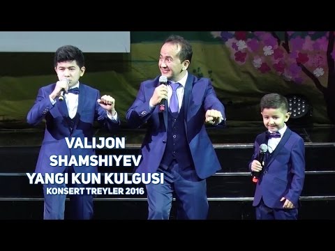 Valijon Shamshiyev - Yangi kun kulgusi konsert (treyler) 2016