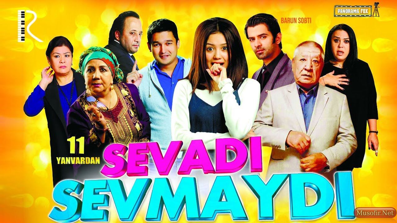Sevadi sevmaydi / Севади севмайди (Yangi Uzbek kino 2017)